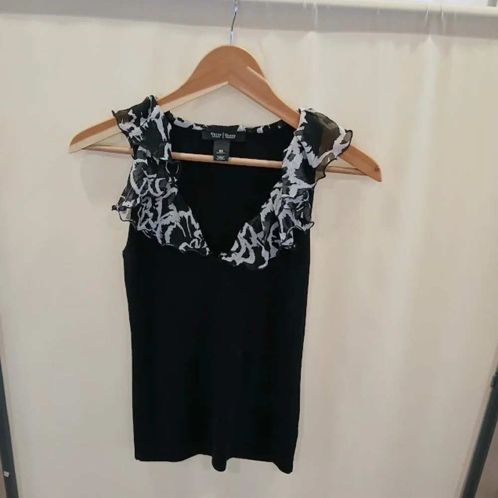 LOT OF 3 White House Black Market Sweater & Tops XS - Picture 2 of 7